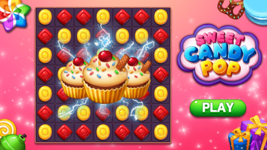 اسکرین شات بازی Sweet Candy POP : Free Match 3 Puzzle 8