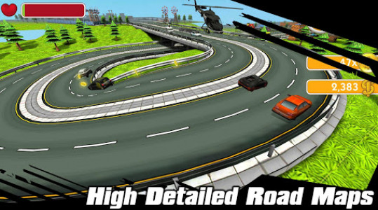 اسکرین شات بازی Traffic Crash - Highway Racer 4
