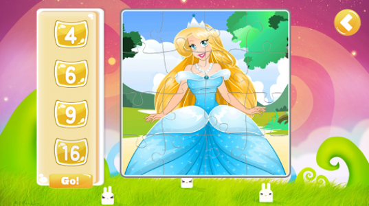 اسکرین شات بازی Princess Jigsaw Puzzle Game For Toddlers 7