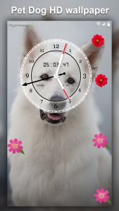 اسکرین شات 3 برنامه Cute Pet Dog Live Wallpaper HD