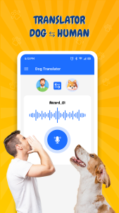 اسکرین شات 1 برنامه Translator for Dogs (Joke)