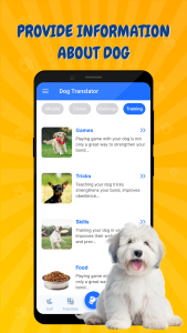 اسکرین شات 5 برنامه Translator for Dogs (Joke)