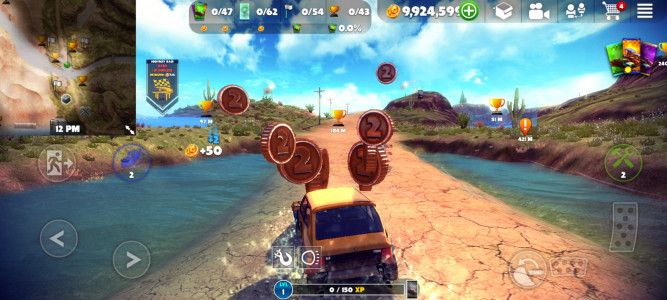 اسکرین شات بازی رانندگی با کامیون در جاده خاکی | نسخه مود شده 5
