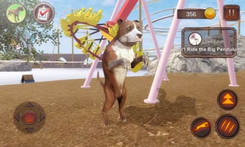 اسکرین شات بازی AmStaffs Dog Simulator 1