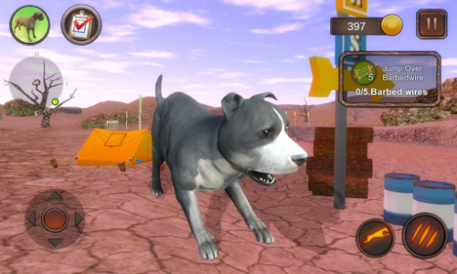 اسکرین شات بازی AmStaffs Dog Simulator 6