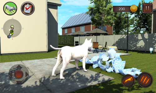 اسکرین شات بازی Bull Terier Dog Simulator 3