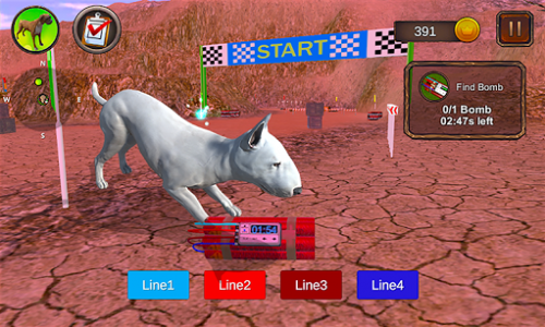 اسکرین شات بازی Bull Terier Dog Simulator 8