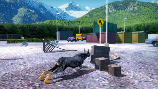 اسکرین شات بازی Doberman Dog Simulator 1