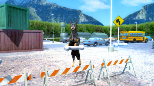 اسکرین شات بازی Doberman Dog Simulator 3
