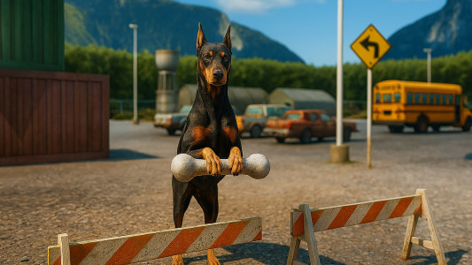 اسکرین شات 3 بازی Doberman Simulator