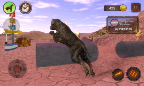 اسکرین شات بازی Mastiff Dog Simulator 4