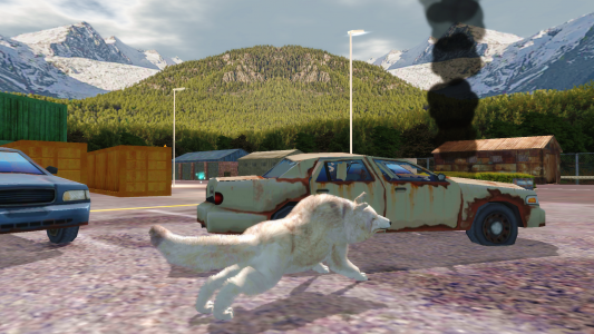 اسکرین شات بازی Wolf Dog Simulator 7