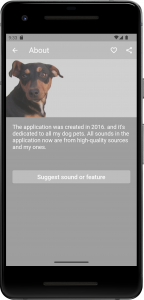 اسکرین شات برنامه Dog Sounds 8