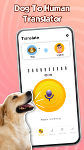 اسکرین شات 2 برنامه Dog Translator: Dog Sounds