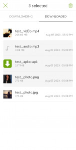 اسکرین شات برنامه Download Manager For Android 4