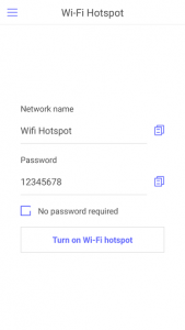 اسکرین شات برنامه Wifi Hotspot Free From 3G, 4G, 5G For My Android 1