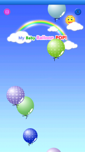 اسکرین شات برنامه My baby Game (Balloon POP!) 3