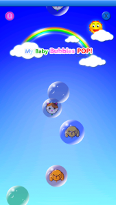 اسکرین شات برنامه My baby Game (Bubbles POP!) 3