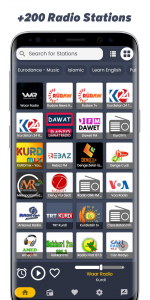 اسکرین شات برنامه Kurdish Radios - Live Stations 1