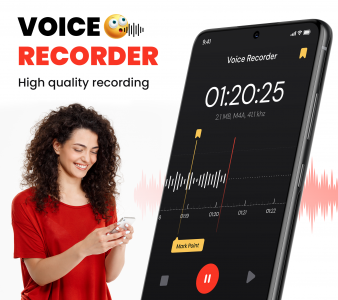 اسکرین شات برنامه Voice Recorder 1