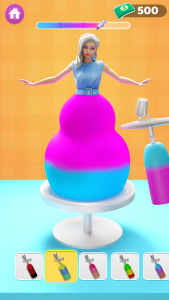 اسکرین شات بازی Icing on Doll Cake maker Game 6