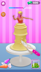 اسکرین شات 1 بازی Icing on Doll Cake maker Game