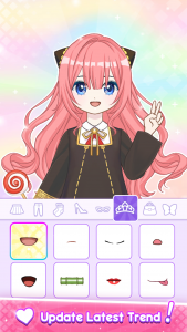 اسکرین شات بازی Anime Dress Up - Doll Dress Up 6