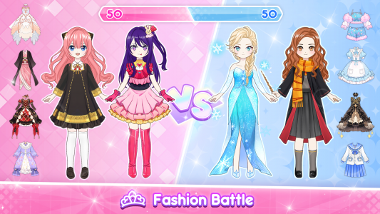 اسکرین شات بازی Anime Dress Up - Doll Dress Up 8