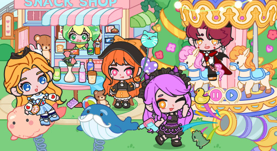 اسکرین شات 3 بازی Pippi World :Avatar Life