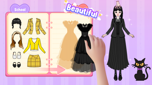 اسکرین شات بازی Paper Doll Makeover & Dress Up 5