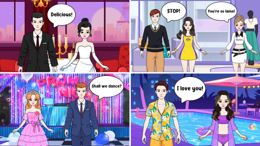 اسکرین شات 6 بازی Paper Doll Makeover & Dress Up