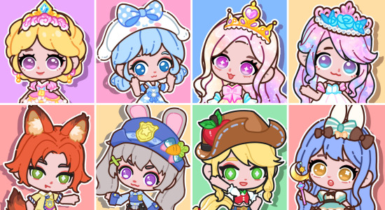 اسکرین شات 3 بازی Pippi World: Princess Avatar