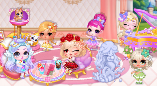 اسکرین شات بازی Sweet Dolls: Princess Dress Up 4