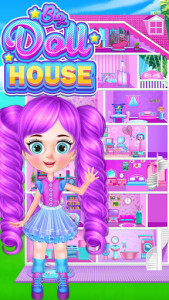اسکرین شات بازی Doll house Decoration - Girls House Design Games 1