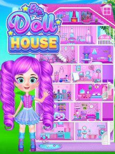 اسکرین شات بازی Doll house Decoration - Girls House Design Games 6