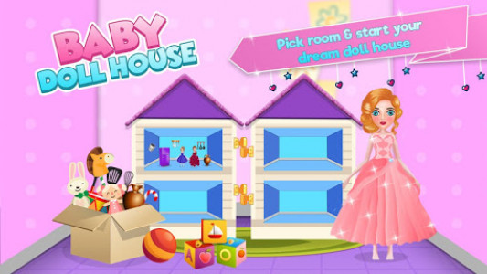 اسکرین شات بازی Baby doll house decoration game 7