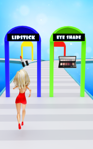 اسکرین شات بازی Fashion Games DressUp Doll Run 5