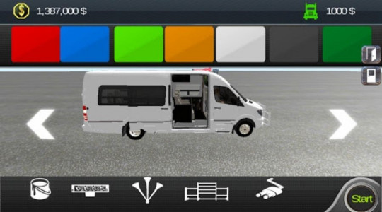 اسکرین شات بازی Minibus Van Passenger Game 2