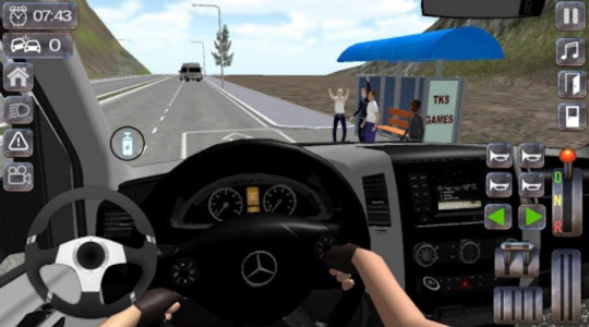 اسکرین شات بازی Minibus Van Passenger Game 3