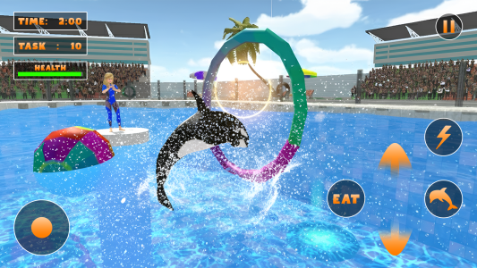 اسکرین شات 3 بازی Shark Dolphin sim Game Show