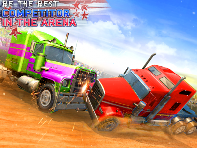 اسکرین شات برنامه Demolition Derby Truck: Destruction Simulator Game 7