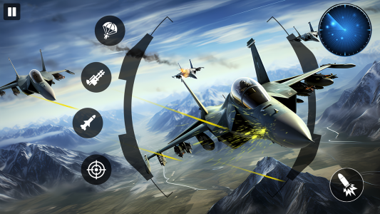 اسکرین شات 2 بازی Ace Fighter: Warplanes Game