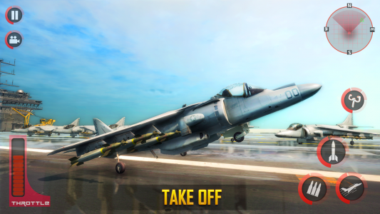 اسکرین شات بازی Jet Fighter: Aeroplane Games 5