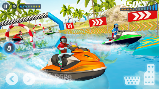 اسکرین شات برنامه Jet Ski Boat Game: Water Games 3