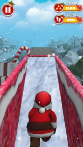 اسکرین شات 5 بازی Fun Santa Run-Christmas Runner