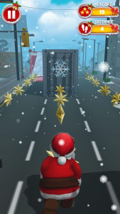 اسکرین شات بازی Fun Santa Run-Christmas Runner 2