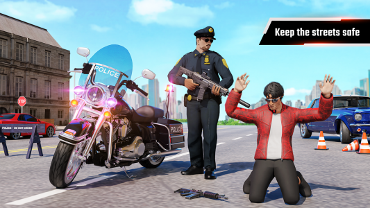 اسکرین شات 1 برنامه Car Chase 3D: Police Car Game