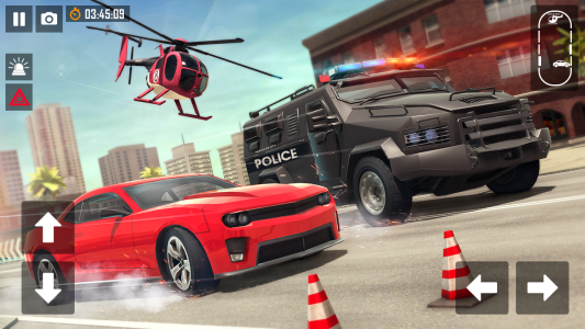 اسکرین شات 6 برنامه Car Chase 3D: Police Car Game