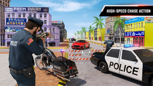 اسکرین شات 3 برنامه Car Chase 3D: Police Car Game