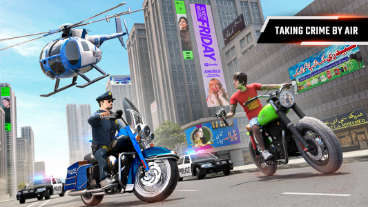 اسکرین شات 5 برنامه Car Chase 3D: Police Car Game